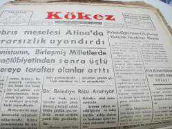 BOLU KÖKEZ DOKTOR İ ŞENDİLEK 15 ARALIK 1958