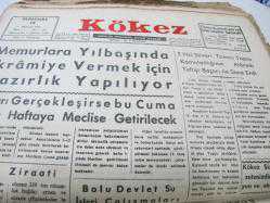 BOLU KÖKEZ DOKTOR İ ŞENDİLEK 18 ARALIK 1958