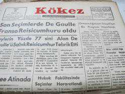 BOLU KÖKEZ DOKTOR İ ŞENDİLEK 23 ARALIK 1958
