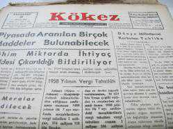 BOLU KÖKEZ DOKTOR İ ŞENDİLEK 29 ARALIK 1958
