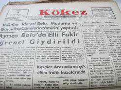 BOLU KÖKEZ DOKTOR İ ŞENDİLEK 30 ARALIK 1958