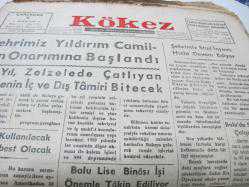 Efemera - BOLU KÖKEZ DOKTOR İ ŞENDİLEK 3 ARALIK 1958 - kitantik - kitaLog