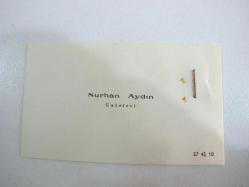 Efemera - nurhan aydın kartvizit - kitantik - kitaLog