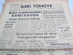 İLERİ TÜRKİYE İSKENDERUN HAZIM HASTÜRK 25/12/956