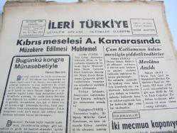 İLERİ TÜRKİYE İSKENDERUN HAZIM HASTÜRK 19/12/956