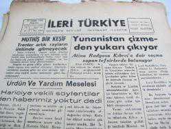İLERİ TÜRKİYE İSKENDERUN HAZIM HASTÜRK 27/12/956
