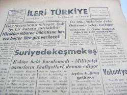 İLERİ TÜRKİYE İSKENDERUN HAZIM HASTÜRK 29/12/956