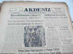 AKDENİZ GÜNLÜK SİYASİ GAZETE LUTFİ OĞUZCAN