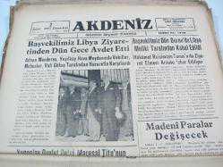 AKDENİZ GÜNLÜK SİYASİ GAZETE LUTFİ OĞUZCAN