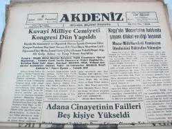 AKDENİZ GÜNLÜK SİYASİ GAZETE LUTFİ OĞUZCAN