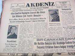 AKDENİZ GÜNLÜK SİYASİ GAZETE LUTFİ OĞUZCAN