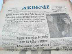 AKDENİZ GÜNLÜK SİYASİ GAZETE LUTFİ OĞUZCAN