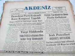 AKDENİZ GÜNLÜK SİYASİ GAZETE LUTFİ OĞUZCAN