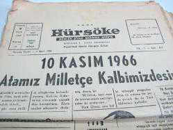 Efemera - YENİ HÜRSÖKE HADİ ÖZGÜRKAN 10 KASIM 1966 - kitantik - kitaLog