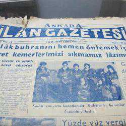 ANKARA İLAN Gazatesi 9 haziran 61 sayı 2