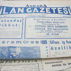 ANKARA İLAN Gazatesi 23 haziran 61 sayı 4