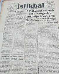 eskişehir_ istikbal MİLLİYETÇİ  gazete sayı 2501