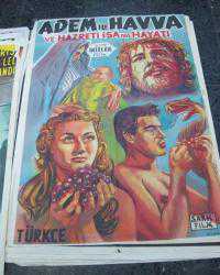 Efemera - adem ile havva _ isa _çizim FİLM-AFİŞ - kitantik - kitaLog