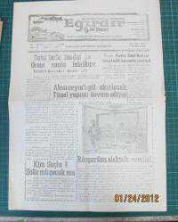 EĞRİDİR GÖL SESİ  gazetesi 17 temmuz 1977