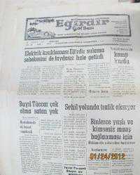 EĞRİDİR GÖL SESİ  gazetesi 14 temmuz 1977
