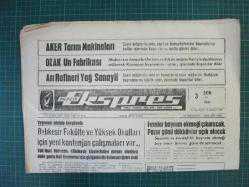 12 adet Balıkesir EKSPRES GAZETELERİ ,1975 LER