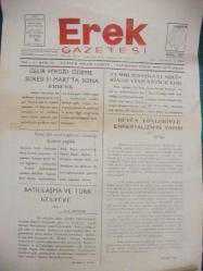 Erek Gazetesi -31 Adet- Tokat Gazeteleri