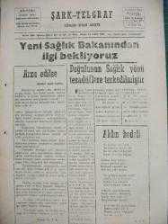 Şark-Telgraf -26 Adet- Muş Gazeteleri