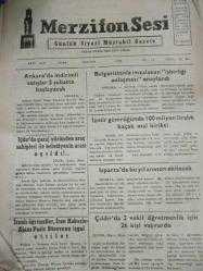 Merzifon Sesi -18 Adet- Amasya Gazeteleri