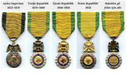 FRANSA BİRİNCİ DÜNYA SAVAŞI ASKERİ MADALYA 2.TİP 2 VERSİYON A7144 İNDİRİMLİ FİYAT