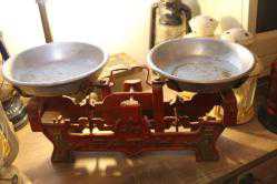 Antika - Antika Kefeli Sorunsuz Manav Terazi. Kargo Dahil. Bulunmaz Parça - kitantik - kitaLog