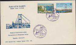 FDC.211 1973 BOĞAZİÇİ KÖPRÜSÜ'NÜN AÇILIŞI FDC PTT
