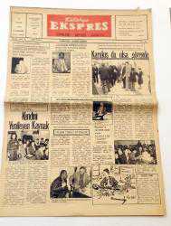 Efemera - KÜTAHYA Ekspres gazetesi - 12 Ocak 1989 - kitantik - kitaLog
