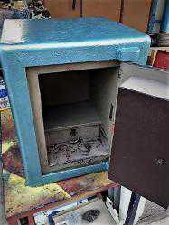 Antika - ANTİKA CELİK PARA KASASI CHARLES H DAVİES BİRMINGHAM ANAHTARI MEVCUTTUR - kitantik - kitaLog