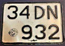 Antika - AT ARABASI PLAKA İSTANBUL 1960 LI YILLAR 34 DN 932 - kitantik - kitaLog