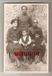 İSTİKLAL MADALYALI SUBAY VE AİLESİNİN FOTOĞRAFI...