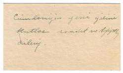 Kartvizit: Asliye Cumhuriyet Yargıcı Abdulkadir Töre