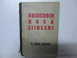 NASREDDİN HOCA ŞİİRLERİ (FIKRALAR ŞİİR FORMATINDA YAZILMIŞ)SERT KAPAK 2.EL