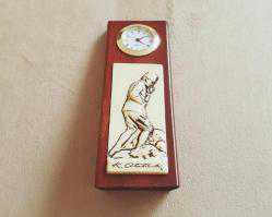 ATATÜRK KOCATEPE GÖRSELLİ AHŞAP MASA SAATİ - ROZET - MADALYA A7401 İNDİRİMLİ FİYAT