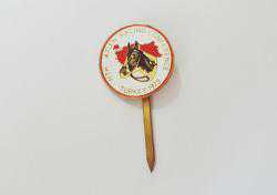 11TH ASİAN RACİNG CONFERENCE TURKEY 1973 ASYA AT YARIŞI FEDERASYONU KONFERANSI ROZETİ- MADALYA A7487