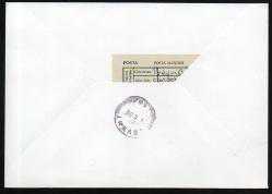 EFM.5273 2009 DÜNYA ÇEVRE GÜNÜ KELEBEKLER TAAHÜTLÜ VARIŞLI POSTADAN GEÇMİŞ FDC