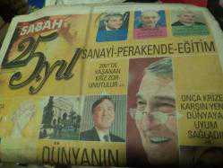 SABAH GAZETESİ 25. YIL ÖZEL SAYI
