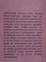 DEVRİM ÜZERİNE , DOĞAN AVCIOĞLU , BİLGİ YAYINEVİ , -