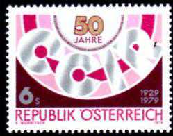 Efemera - 1979 CCIR RADYO KOMİTESİNİN 50.YILI MNH AVUSTURYA - kitantik - kitaLog
