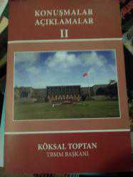 KONUŞMALAR - AÇIKLAMALAR 1-2