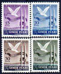 1947 İZMİR ENTERNASYONAL FUARI MNH