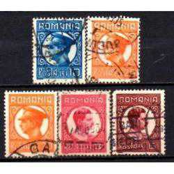 A.731 1930 KRALİYET KRAL CAROL II 1893-1953 DAMGALI ROMANYA