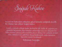SOĞUK KAHVE , AHMET BATMAN , DESTEK YAYINEVİ , -