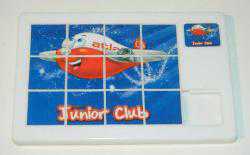 Efemera - ATLAS JET UÇAK UÇAK RESİMLİ YAP-BOZ OYUNCAK - kitantik - kitaLog