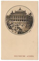 Yeni Yıl Kartpostalları: Mutlu Yıllar / Heureuse Annee / Fransızca / 1925