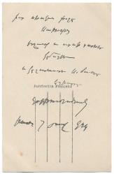 Yeni Yıl Kartpostalları: Mutlu Yıllar / Bonne Annee / Fransızca / 1924